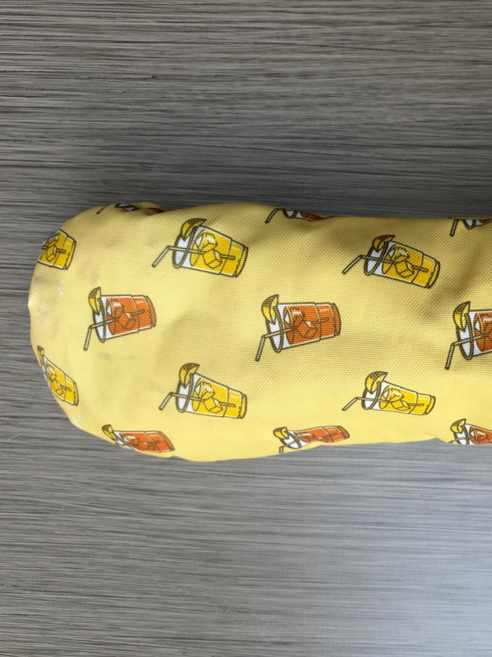 Cayce Golf Arnold Palmer Iced Tea Hybrid Headcover Yellow Like New